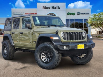 2026 Jeep Wrangler WRANGLER 4-DOOR SPORT S