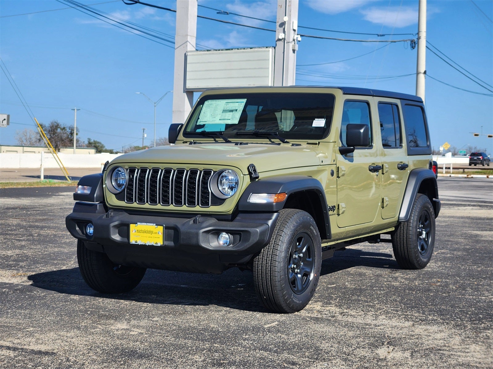 2026 Jeep Wrangler WRANGLER 4-DOOR SPORT