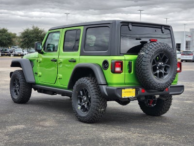 2026 Jeep Wrangler WRANGLER 4-DOOR WILLYS
