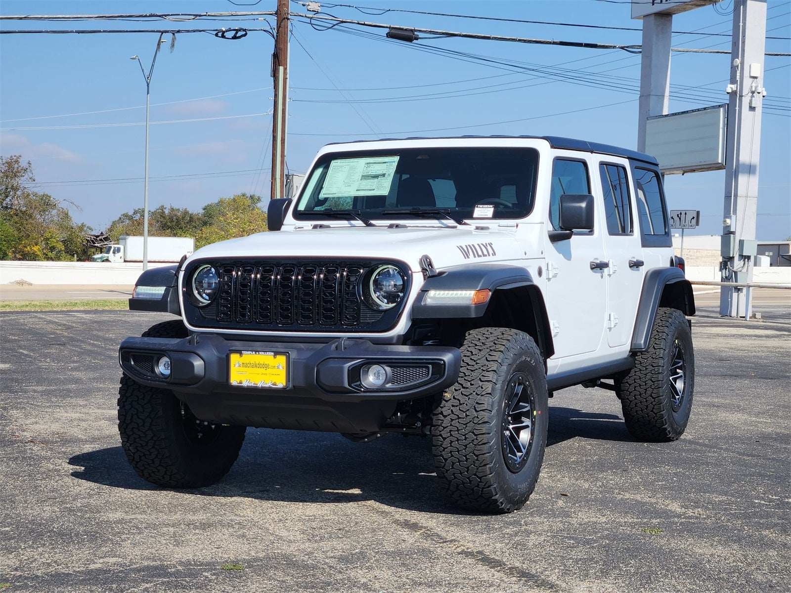 2026 Jeep Wrangler WRANGLER 4-DOOR WILLYS