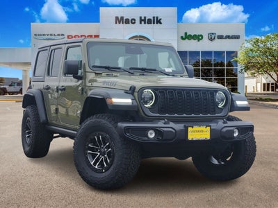 2026 Jeep Wrangler WRANGLER 4-DOOR WILLYS