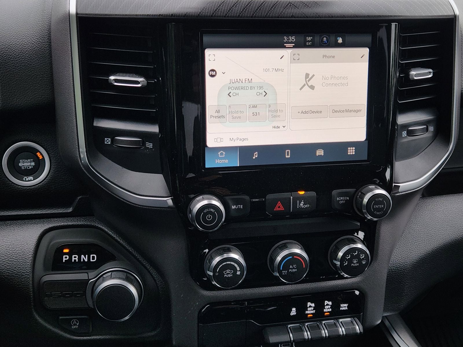 2026 RAM Ram 1500 RAM 1500 LONE STAR CREW CAB 4X2 5'7' BOX