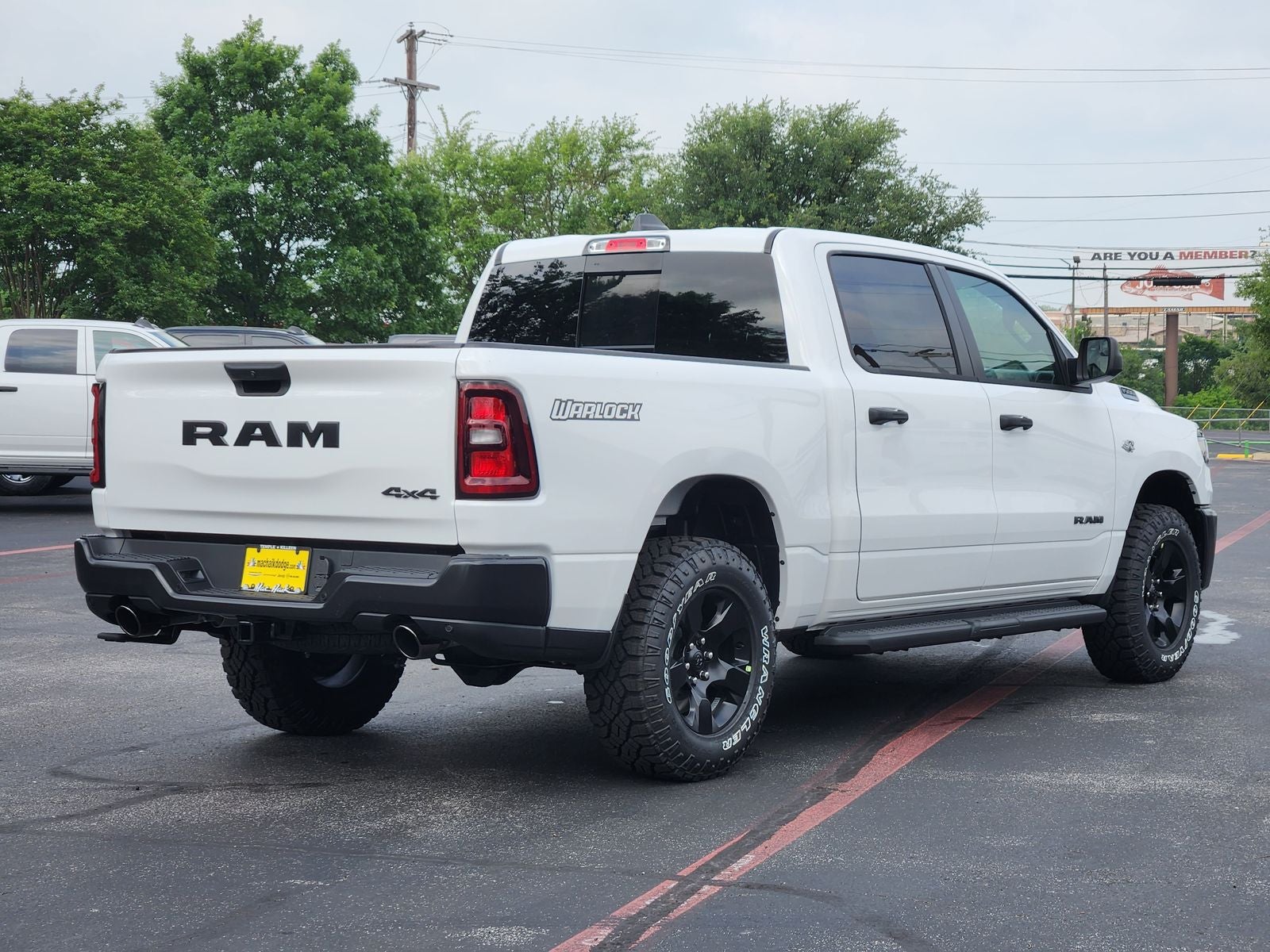 2026 RAM Ram 1500 RAM 1500 WARLOCK CREW CAB 4X4 5'7' BOX