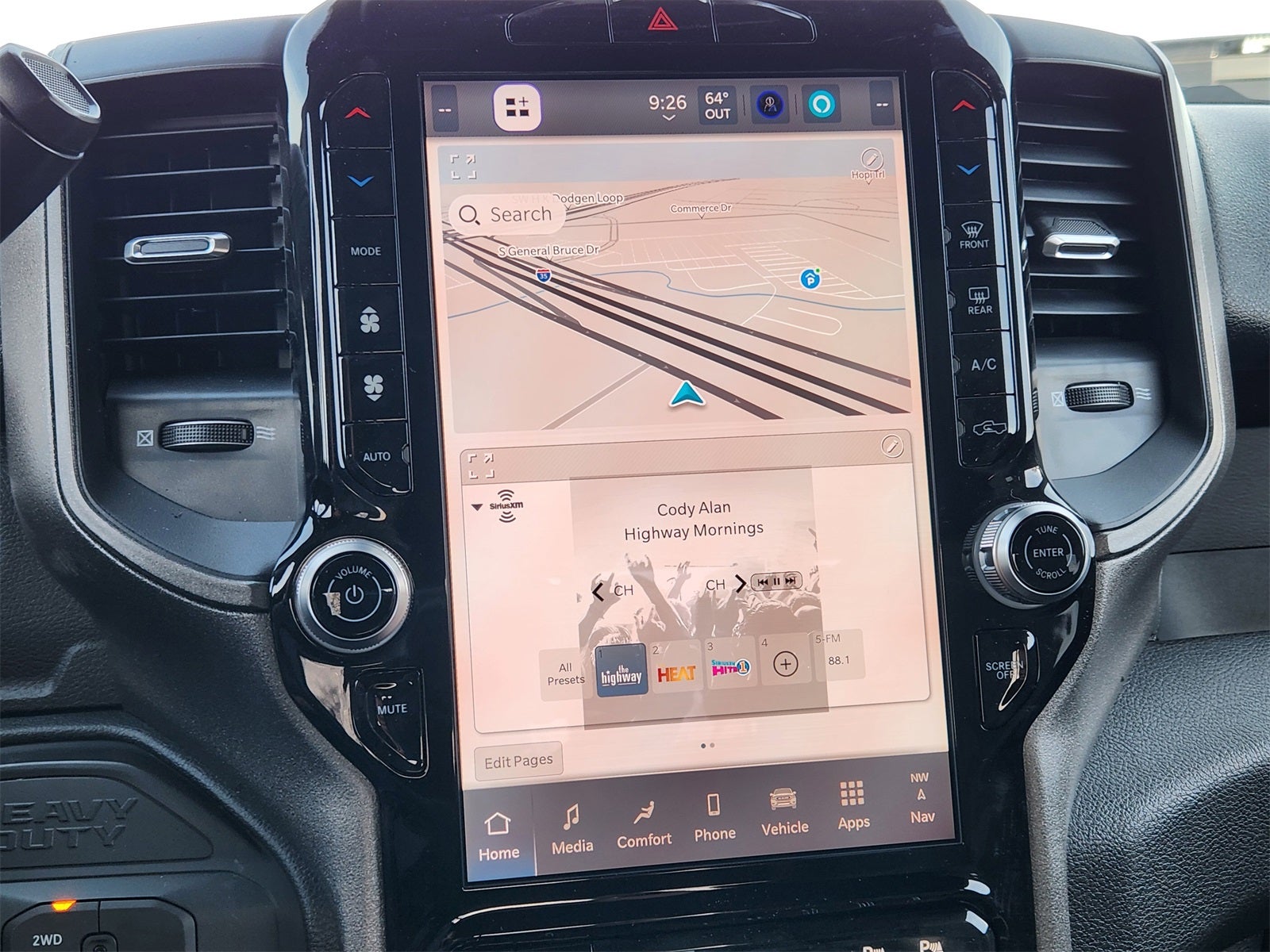 2026 RAM Ram 2500 RAM 2500 BLACK EXPRESS CREW CAB 4X4 6'4' BOX