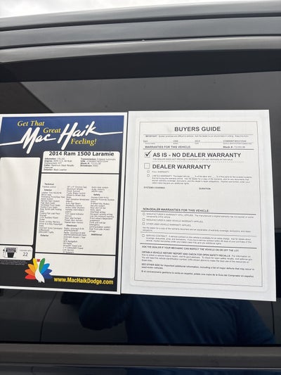 2014 RAM 1500 Laramie