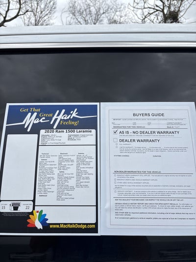 2020 RAM 1500 Laramie