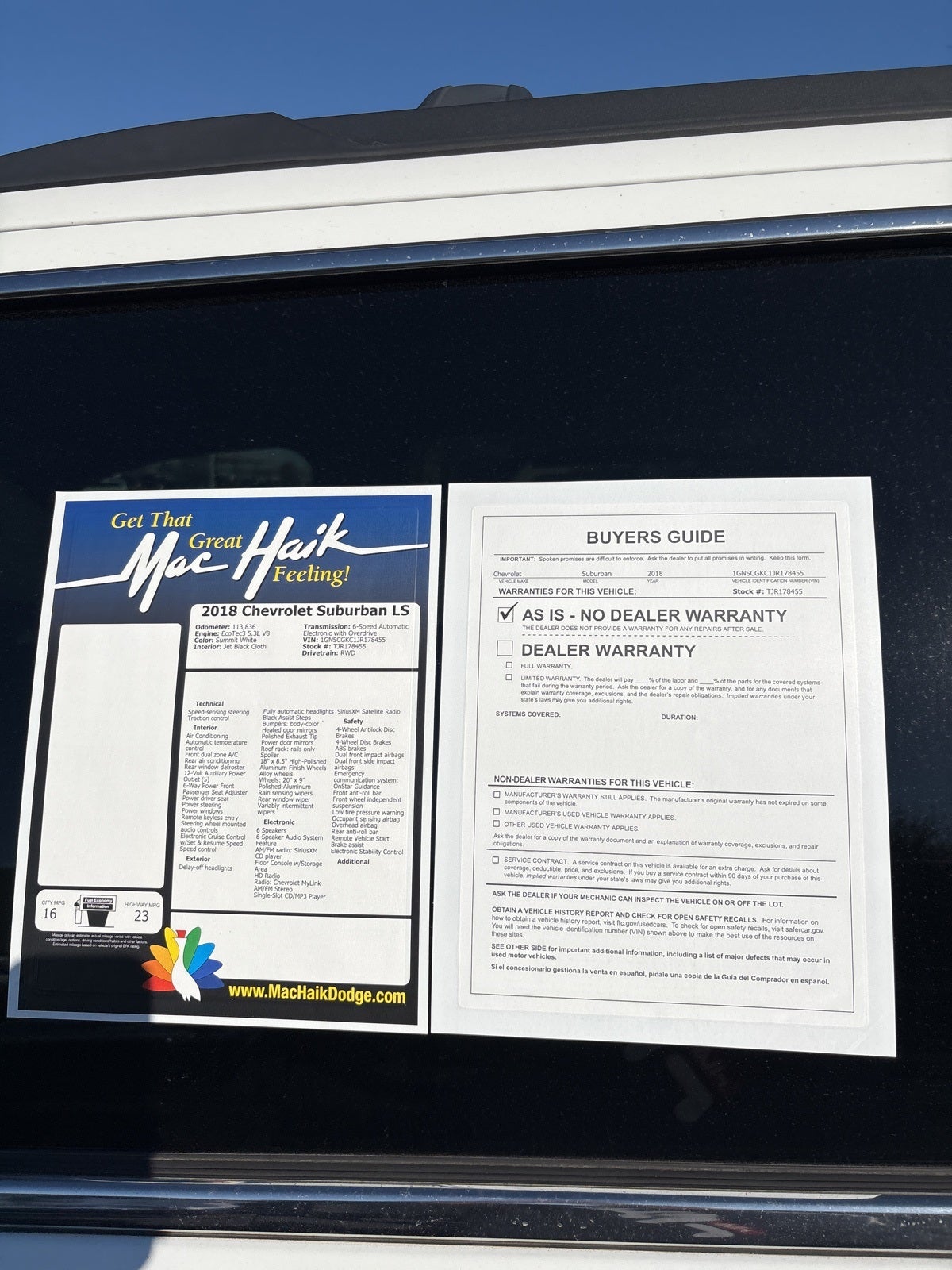 2018 Chevrolet Suburban LS